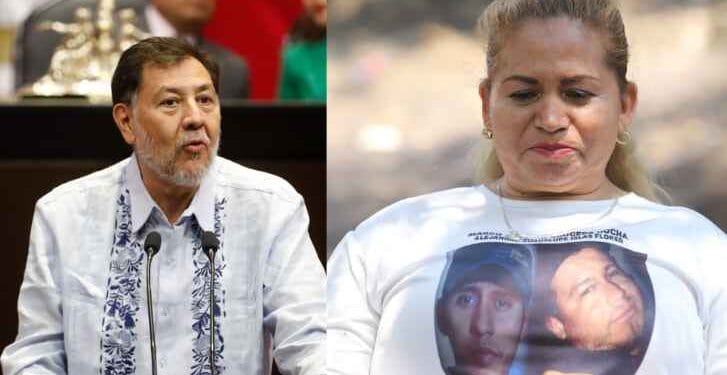 Ceci Flores reclama custodia a Noroña “Yo rasco tierra donde el gobierno se arrodilla ante el miedo”