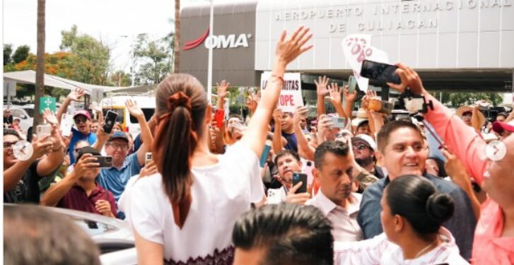 Visita de Sheinbaum a Sinaloa coincide con violencia en Culiacán