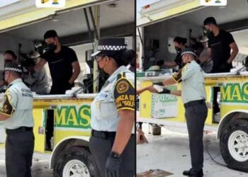 En redes sociales critican entrega de tortillas por la Guardia Nacional
