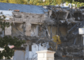 Inician demolición en la Casa Blanca para construir un salón de baile