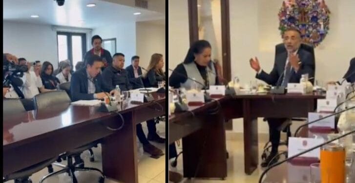 Alcalde de Metepec amenaza a regidor durante sesión