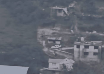 Helicóptero con ayuda causa daños en Agua Blanca, Hidalgo