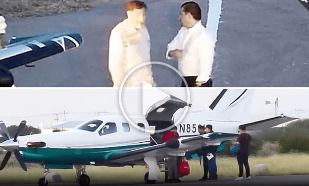 El Norte capta a Noroña en avión privado