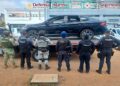 Detienen a cuatro personas y aseguran artefactos explosivos en Michoacán
