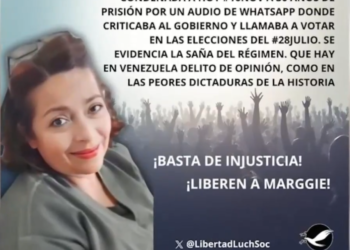 Condenan a 30 años a médica venezolana por criticar a Maduro en WhatsApp