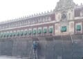 Palacio Nacional se blinda ante marcha de la Generación Z