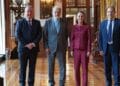 Sheinbaum y Slim dialogan en Palacio Nacional sobre la economía en México