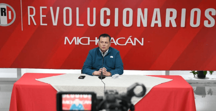 Solo el PRI se atreve a alzar la voz por víctimas del crimen organizado en Michoacán: Memo Valencia