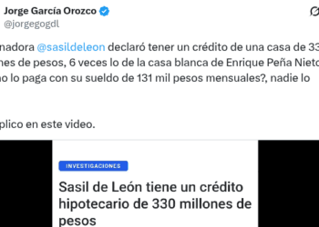 Senadora de Morena muestra crédito por 330 mdp por una casa