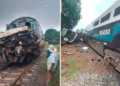 Reportan choque de Tren Interoceánico