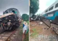 Reportan choque de Tren Interoceánico