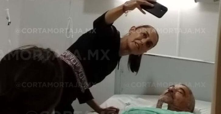 Sheinbaum aclara fotografía tomada en hospital