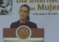 Sheinbaum encabeza conmemoración del Día Internacional de la Mujer con integrantes de las Fuerzas Armadas