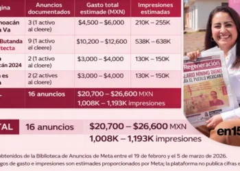 Un ‘boost’ para Gladyz Butanda: Impulsan a la arquitecta desde cuentas de gobierno de Michoacán