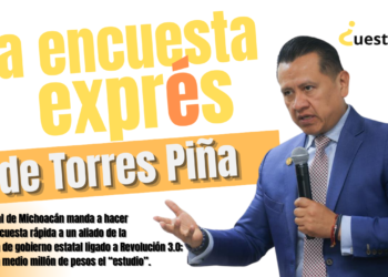 Carlos Torres Piña encarga encuesta exprés a aliado de vocera de gobierno; cuesta medio millón