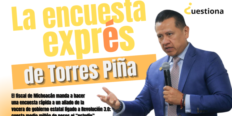 Carlos Torres Piña encarga encuesta exprés a aliado de vocera de gobierno; cuesta medio millón