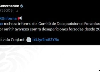 México rechaza informe internacional sobre desapariciones y desata polémica por cifras y enfoque