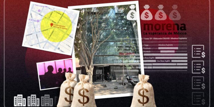 Revelan operación inmobiliaria millonaria con sede nacional de Morena