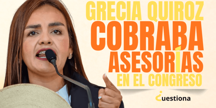 Grecia Quiroz cobraba asesorías en el Congreso de Michoacán