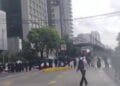 Protestas de maestros, jubilados y colectivos marcan la víspera del Mundial