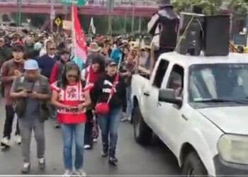 CNTE anuncia nuevo bloqueo en Paseo de la Reforma para exigir derogación de la Ley del ISSSTE
