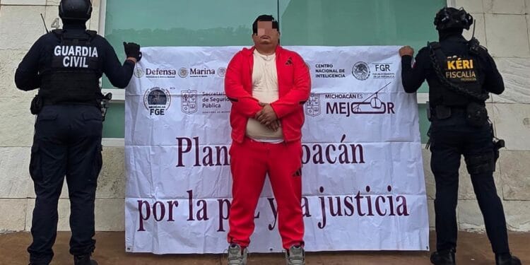Es detenido en Morelia el Sierra 1, presunto objetivo prioritario