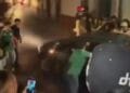 Secretario de Jóvenes de Morena golpea a mujer en festejo; lo destituyen
