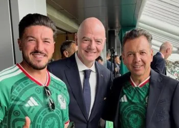 Reportan a políticos en inauguración del Mundial 2026