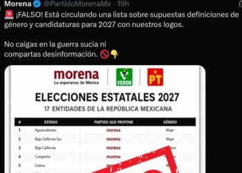 Morena desmiente supuesta lista de candidatos en estados
