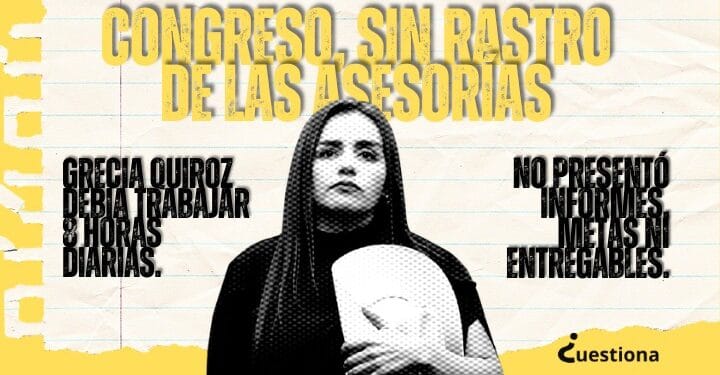 Congreso de Michoacán no tiene rastro de las asesorías de Grecia Quiroz