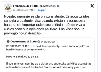 EU defiende cancelación de visas y advierte: “son un privilegio, no un derecho”