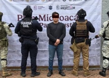 Detienen a el Vykingo, se presentaba como líder del CJNG para extorsionar a empresarios de Uruapan