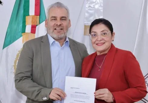 Patricia Flores Anguiano es nombrada secretaria de Educación de Michoacán