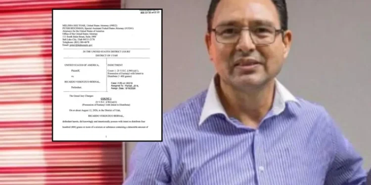 ¿Quién es Ricardo Verduzco, exfuncionario de Sinaloa detenido con 111 mil pastillas de fentanilo en EU?