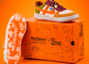 Bachoco y Panam convierten espectaculares en suelas para una edición especial de tenis