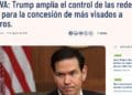Estados Unidos amplía revisión de redes sociales para visas de periodistas y profesionistas del T-MEC