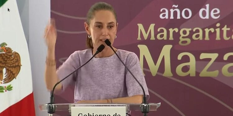 Sheinbaum admite que se negó a atender a manifestantes durante acto en Colima