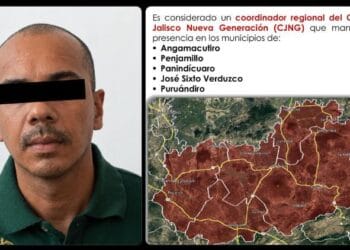 Detienen en Michoacán a ‘El Señor de la T’, presunto coordinador regional del CJNG