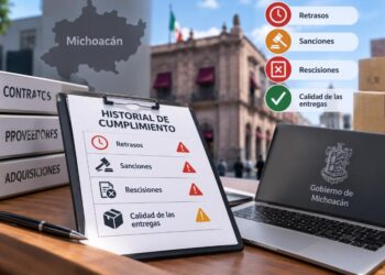Proponen historial proveedores incumplidos del gobierno de Michoacán