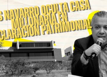 Luis Navarro hace barrio… ¡y tiene casa de 60 mdp!