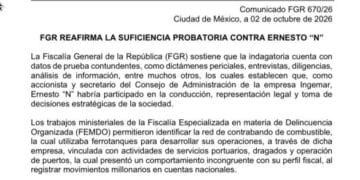 FGR defiende investigación contra exgobernador por presunto tráfico de combustibles