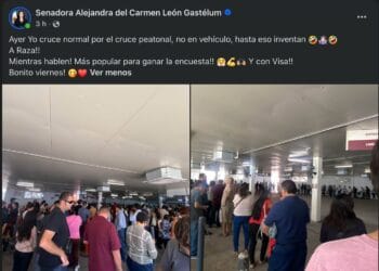 Alejandra Gastélum niega detención en Calexico; estuvo más de 12 horas en entrevista