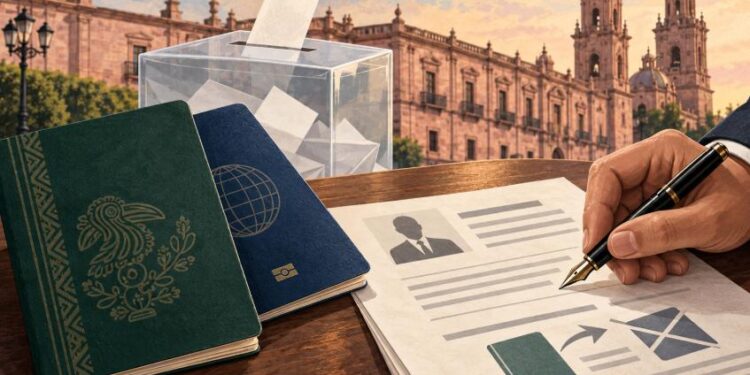 Proponen exigir renuncia a otra nacionalidad para competir por la gubernatura de Michoacán